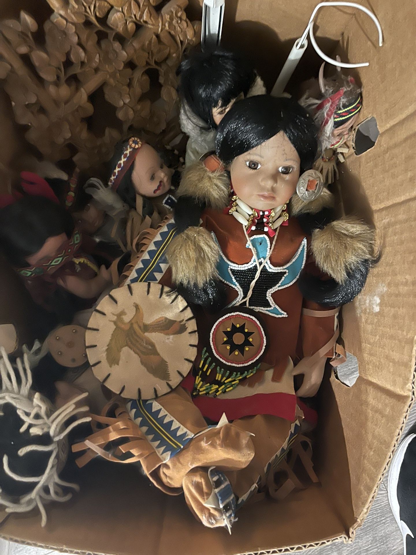 Porcelain Dolls (Native American) 