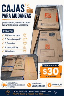 Moving boxes