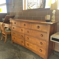 Nine Drawer Lowboy Dresser