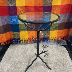 Starnes 24'' Tall Pedestal End Table