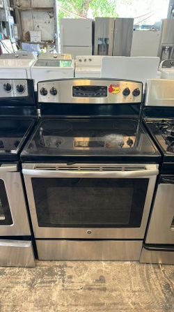 GE Stainless Steel Electric Range Self-Clean