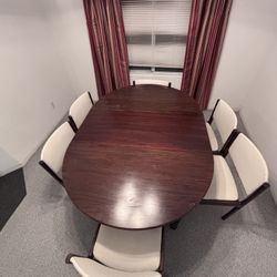 Wood Table Vintage Used