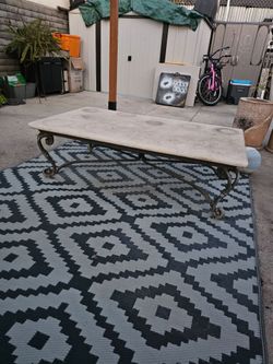 Marble table