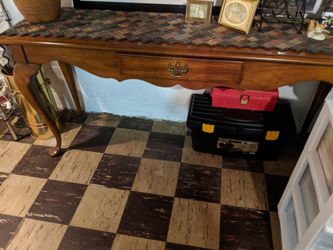 Thomasville Furniture - Glass Unit - Sofa Table - End Table with Glass Tops