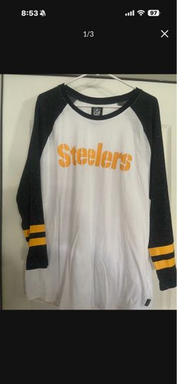 Pittsburgh Steelers long sleeve shirt size L Adult