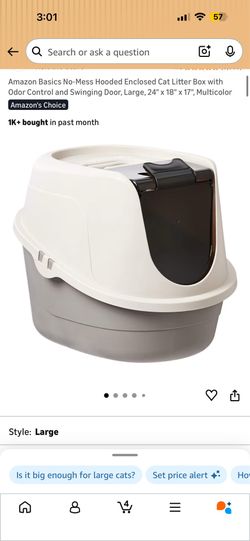 Semi-New Cat Litter Box Enclosure