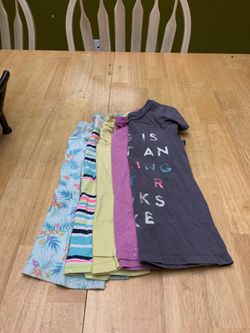 5T tank tops and short sleeve