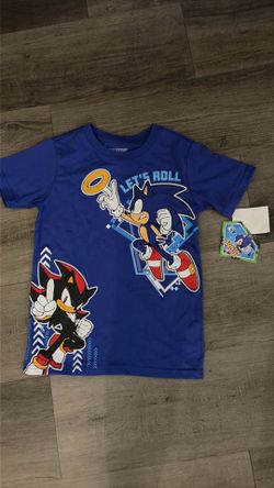 Sonic  and bluey Shirts Size:6 / Simpsons Shirt Size10-12