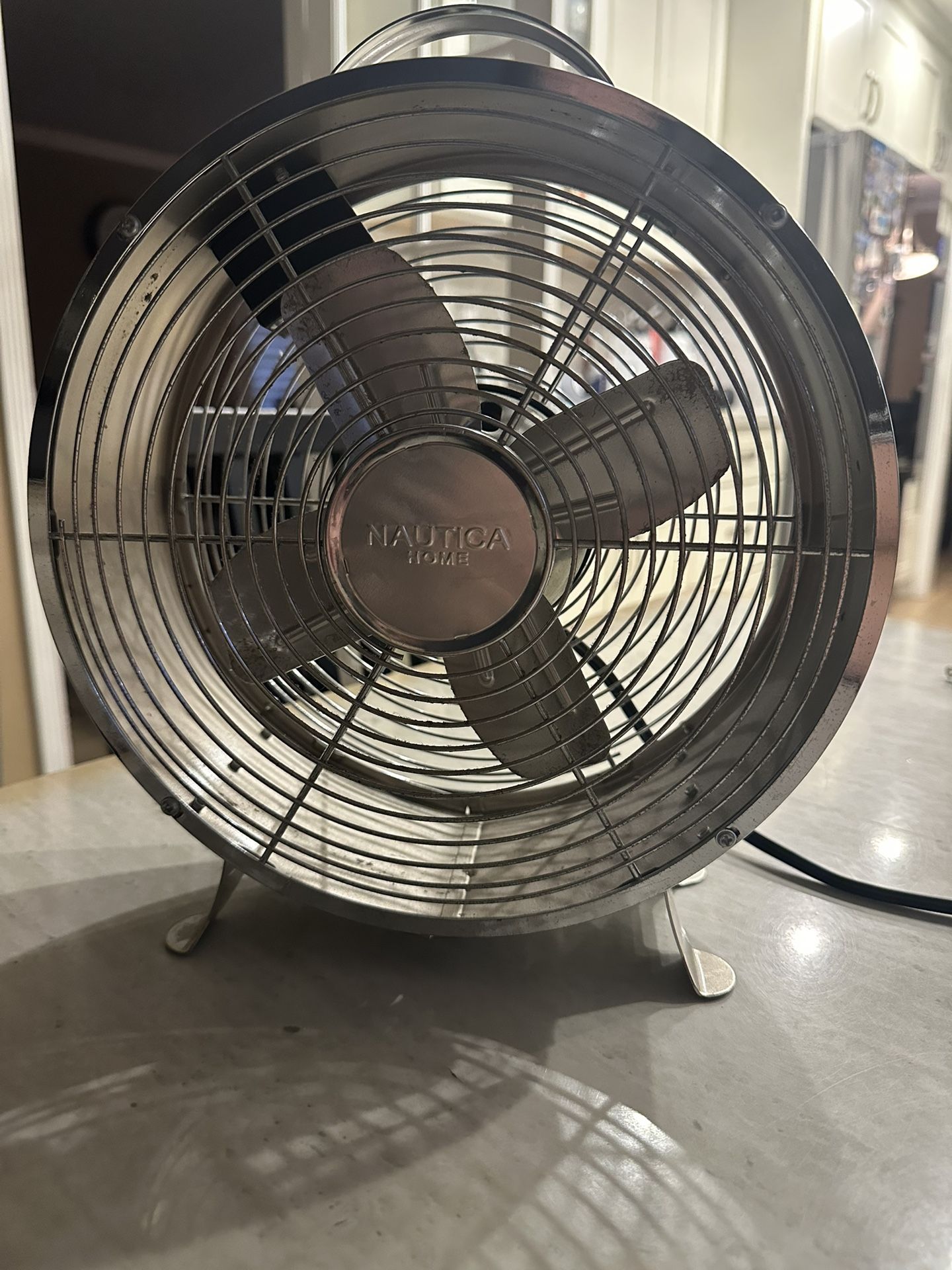 Nautica Home - Durable Metal Drum Fan, 12