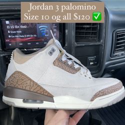 Jordan 3 Palomino 