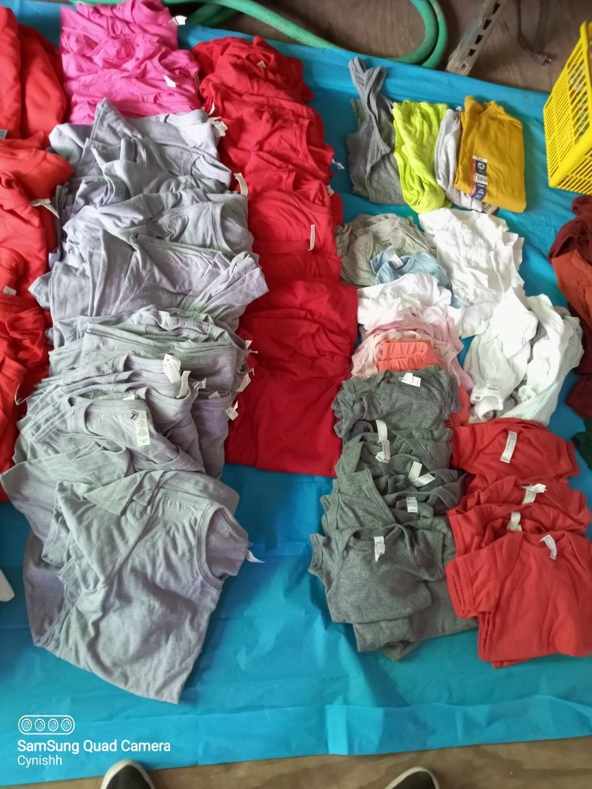 Over 300 Gildan And Ideal Blank Shirts 