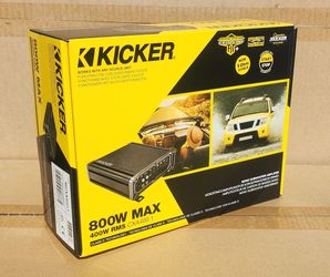 Kicker Mono Subwoofer Power Amp 400 RMS 800 Watts Max CX CXA400.1 46CXA400.1T 🚨 Payment Options Available 🚨 No Credit Needed 🚨
