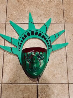 The Purge Lady Liberty LED Halloween Mask