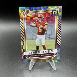 2024 Panini Donruss - The Rookies Jayden Daniels #TR-37 (RC) Washington