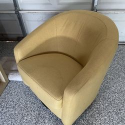 Glider Rocker Yellow Chair