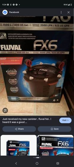 Fluval fx6 canister filter
