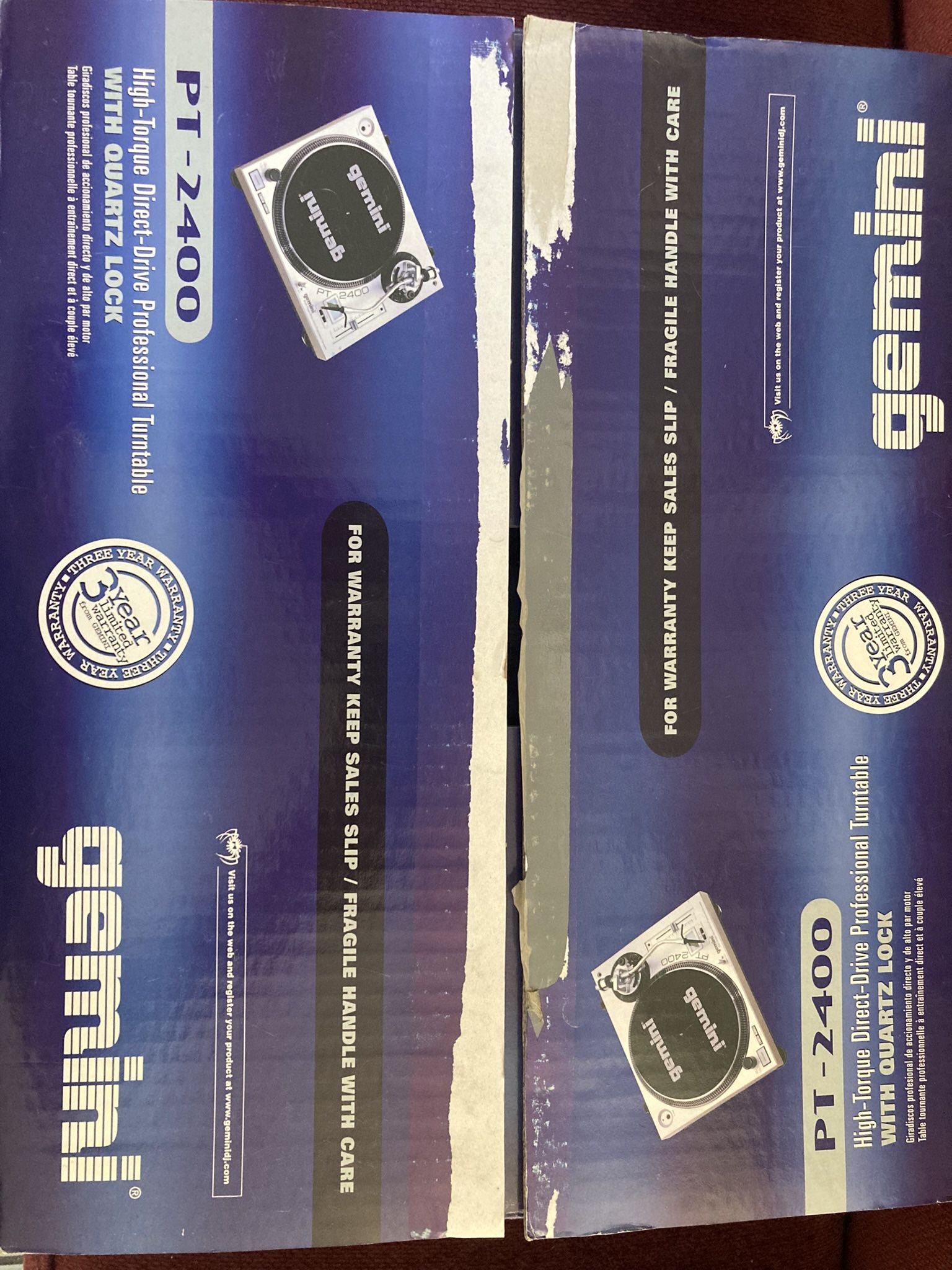 Gemini PT-2400 Turntable for Sale in San Antonio, TX - OfferUp