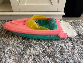 Barbie boat toy