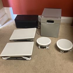 Surround Sound Speakers, Center Speaker & Subwoofer 5.1 Niles, Klipsch & Sony