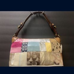COACH::::”VINTAGE “ PATCHWORK PURSE