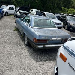 1985 Mercedes Benz SL350 Hard Top Original Oem Complete Parts Car For Sale