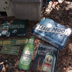 Metal Liquor Signs