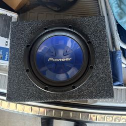 12” Sub And Blaupunkt Amp