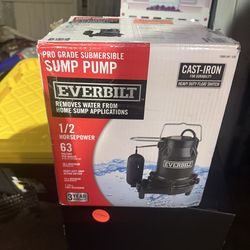 Sump pump