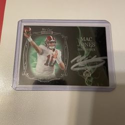 Mac Jones Wildcard Matte Auto!!!
