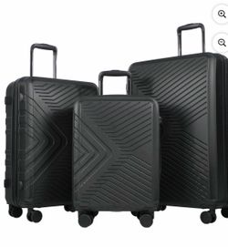 3 piece travel set luggage