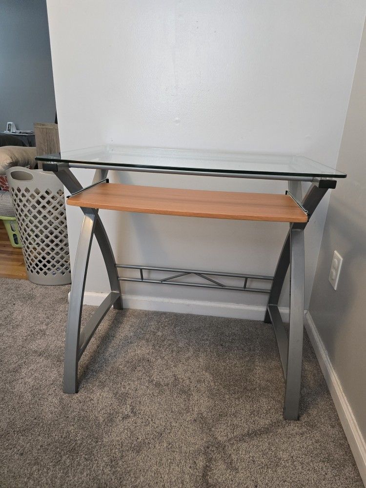 Glass Top Desk