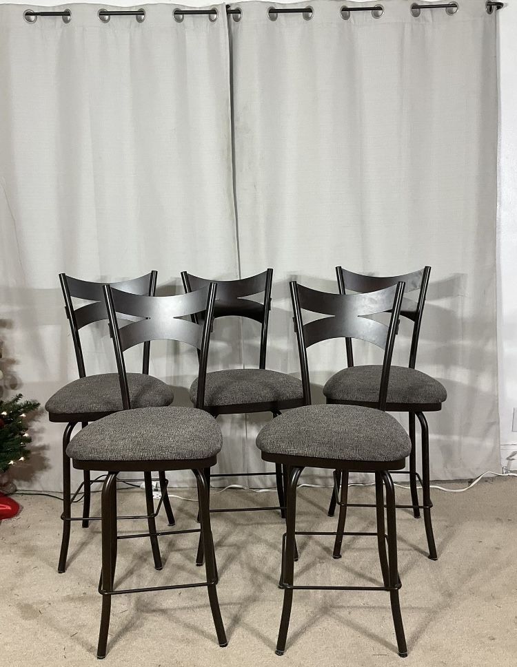 Swivel 26” Metal Stools 5 