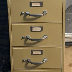 Several File Cabinets 