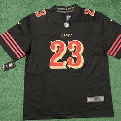 San Francisco 49ers Christian McCaffrey Rivalry Jersey