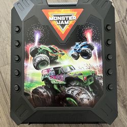 Monster Jam Pit Party & Go Carrying Rolling Case Limited Edition 
