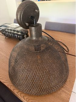 Rustic Bronze Lamp