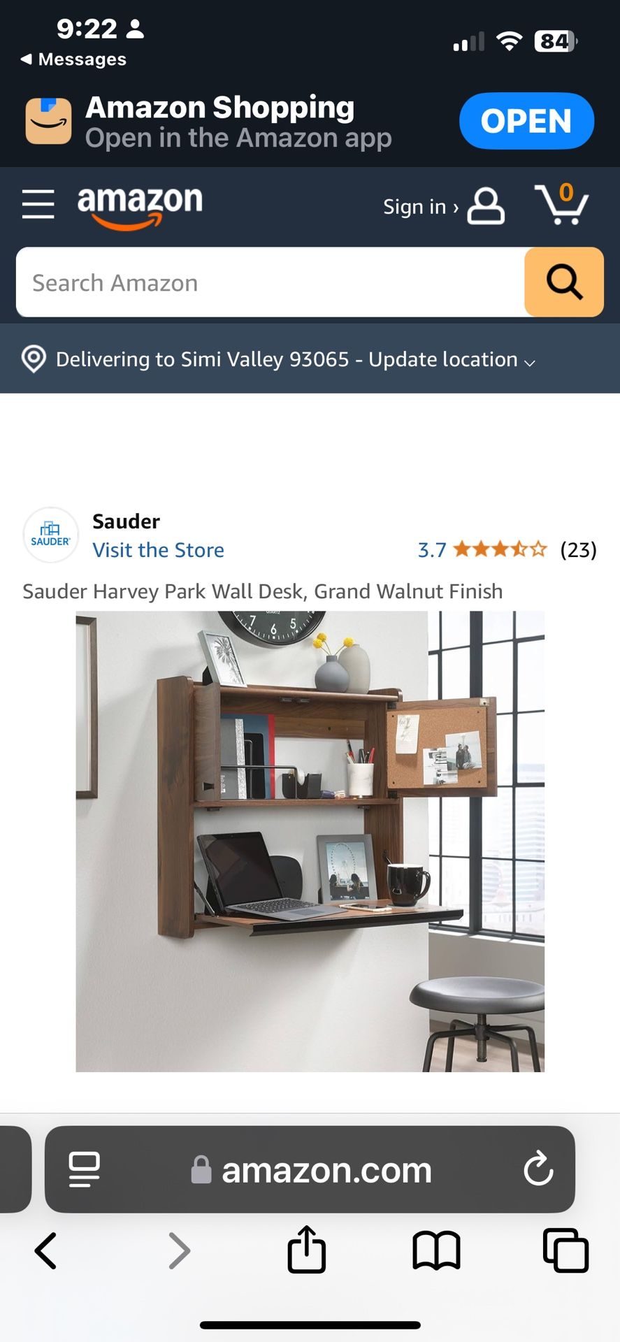 Folding Desk New