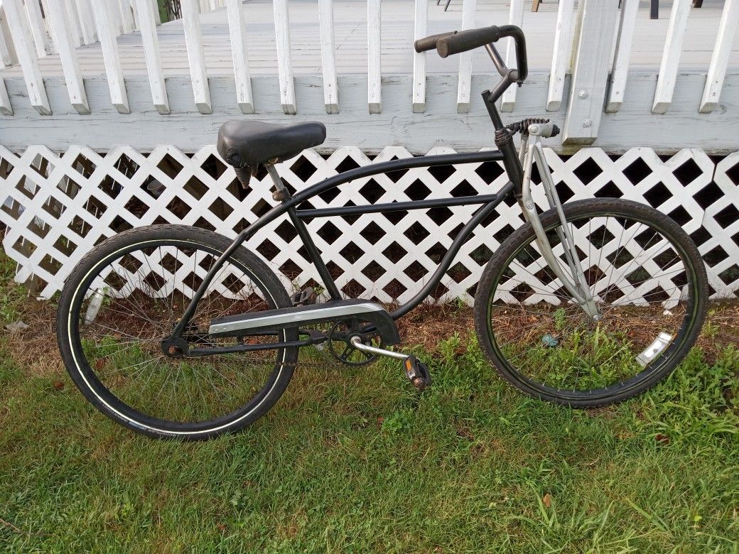 Springer Front 26 In Beach Cruiser Bike Single Speed With New Chain Ready To Ride