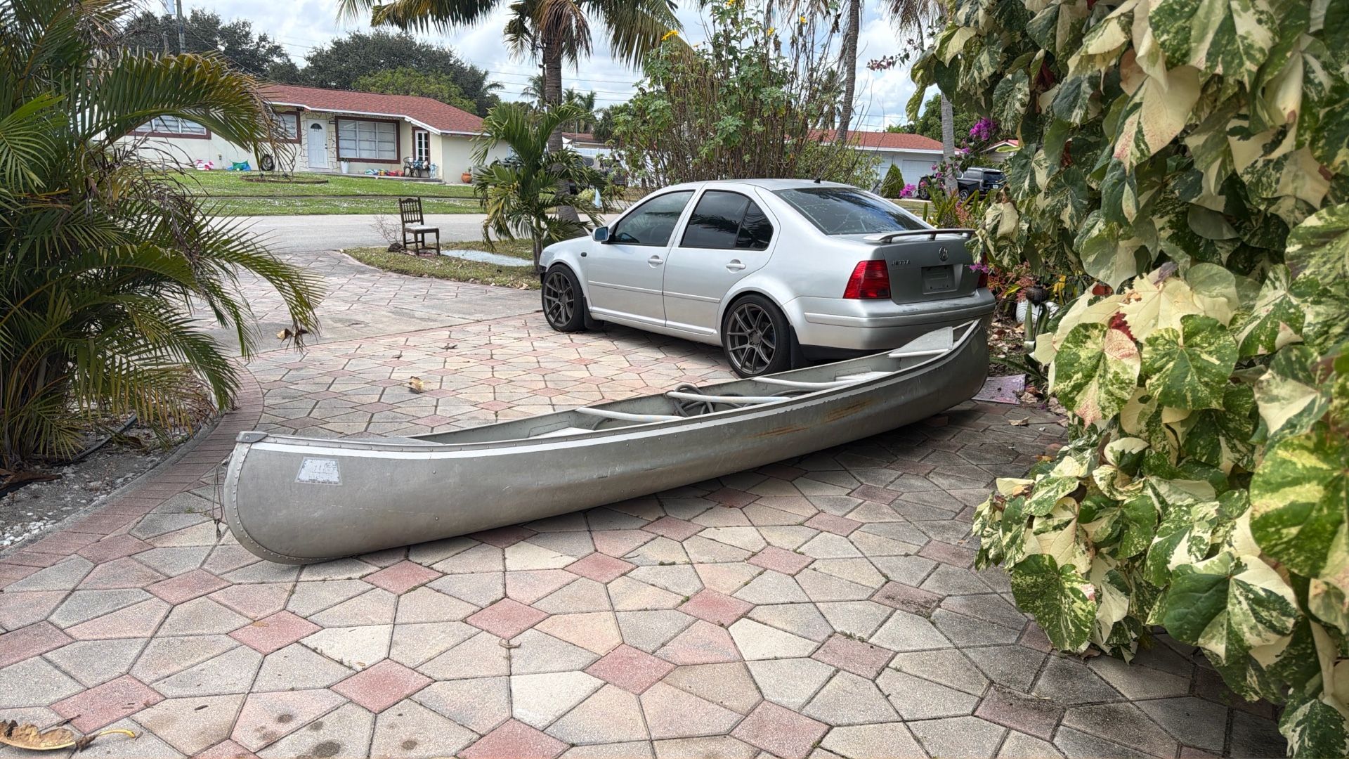 Metal canoe For Sale