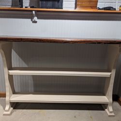 Hallway Table . Made in my workshop . Two  tone.