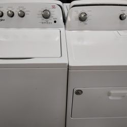 Whirlpool Electric Washer & Dryer Set Top Load With Warranty Delivery Available Fee Depend on Address 🛣️🏠🚛