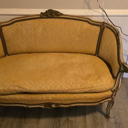 King Louie XVI Style Love Seat (Settee)
