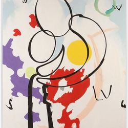 CG Large Abstract Painting (Model 46-0401) – 45" x 61.75"