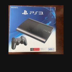 PLAYSTATION PS3  CONSOLE ADULT OWNED LOW USE COMES WITH 1 CONTROLLER FOR 155