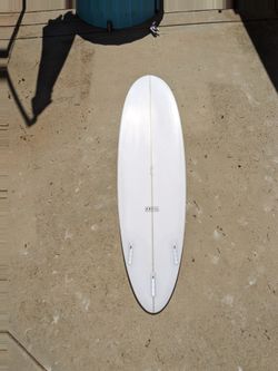 7'0" Tri/Twin+ Trailer Fin ANVIL Mid Length Surfboard Similar to CI Mid New