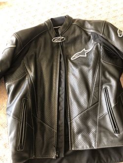 AlpineStars Riding Leather Jacket