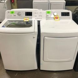 LG Top Load Washer/Dryer Set