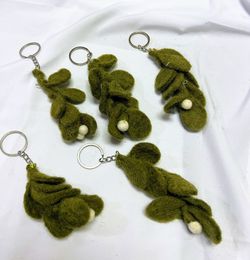 Handmade felt key Ring $9.99 per pcs