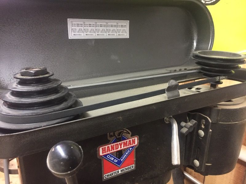 Guardian Power 5 speed heavy duty drill press modelBDM585s, 5/8