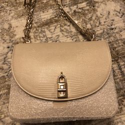 Rebecca Minkoff Love Too Crossbody Bag in Tahini
